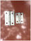 Superficie regolare resistente di rendimento elevato delle cerniere di porta della lamiera sottile del ghisa