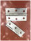 Cerniere di porta nichelate del metallo della cucina, rendimento elevato d'acciaio delle cerniere di porta