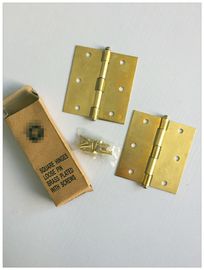 Tipo quadrato installazione facile sciolta di Pin di porta delle cerniere della stampa d'ottone solida a 4 pollici di Bb